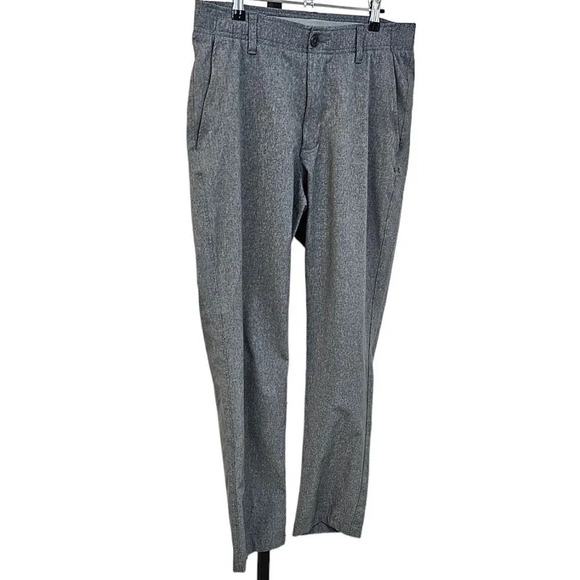 Under Armour Mens Matchplay Golf Pants Gray Lightweight Size 34 - Picture 4 of 10